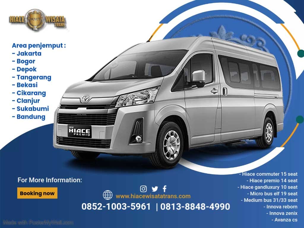 Sewa Toyota Hiace Cigombong