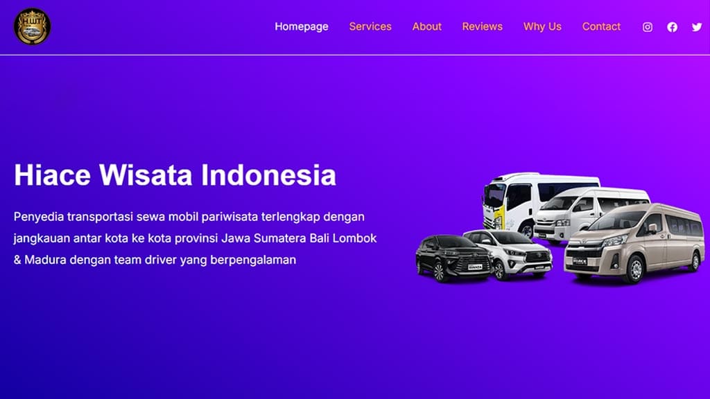 Sewa Toyota Hiace Cigombong